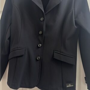 Grand Prix black equestrian show coat size 14r